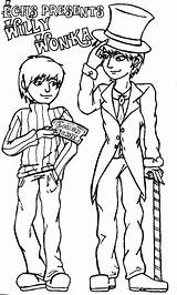 Charlie And The Chocolate Factory Coloring Pages At GetColoringscom  sketch template