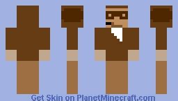 old plane pilot Minecraft Skin