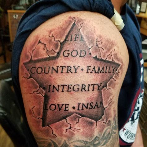 god family country tattoo - coolArtDrawingsSketches