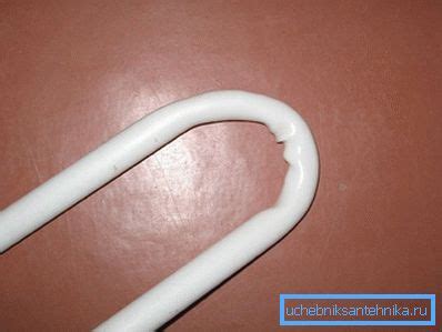 How to bend a plastic pipe - Textbook of plumbing