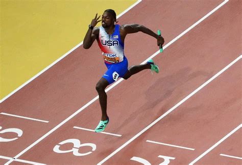 Noah Lyles takes tentative steps into Usain Bolt's big shoes - The ...