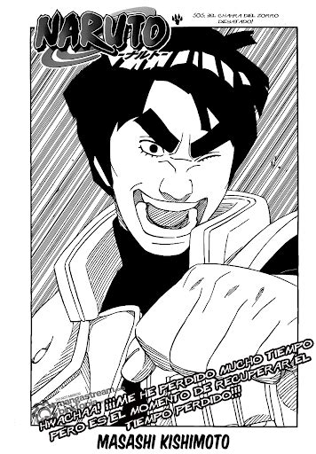 Naruto Manga 505 "El chacra del zorro desatado" ~ Deidara Akatsuki