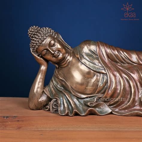 Sleeping Lord Buddha Statue – Ekaa Handicrafts