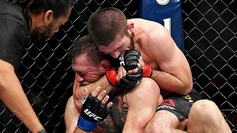 Khabib Nurmagomedov defeats Conor McGregor by submission in UFC 229 ...