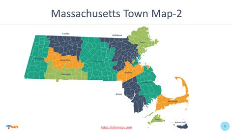 Massachusetts Town Map - OFO Maps