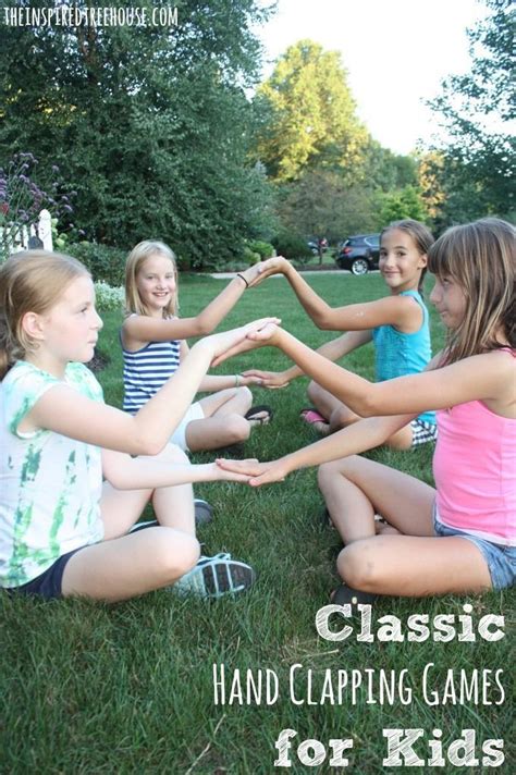 activities for kids hand clapping games | Hand Made Time | Group games for kids, Hand clapping ...