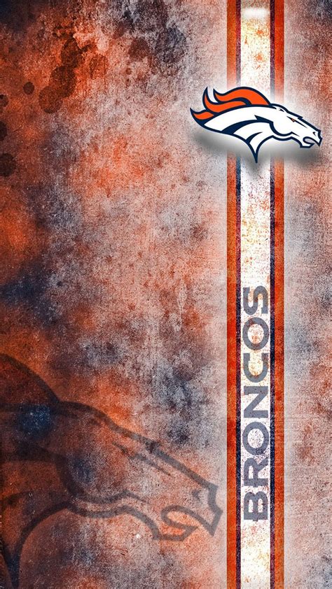 Download Portrait Denver Broncos Logo Wallpaper | Wallpapers.com