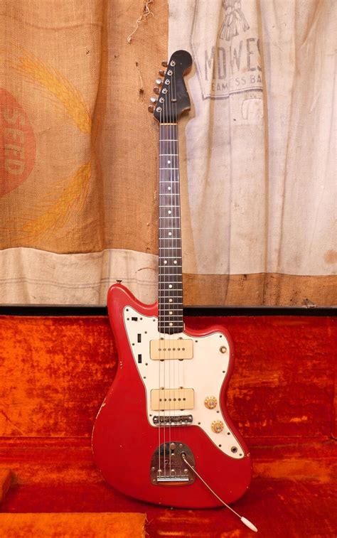 1966 Fender Jazzmaster Dakota Red w/ Black Headstock