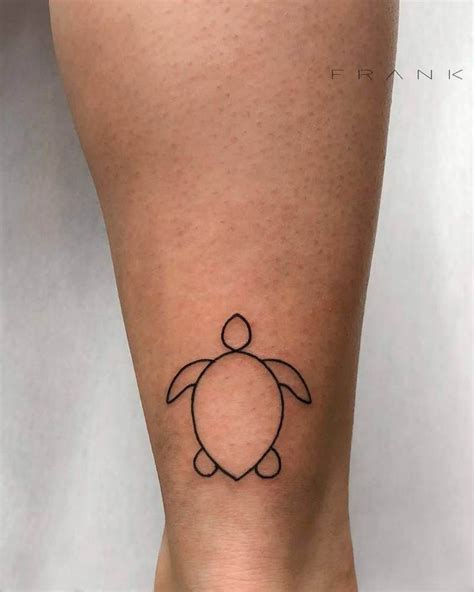 25+ Minimalist Turtle Tattoo Designs That Will Inspire You To Get Inked | Turtle tattoo designs ...