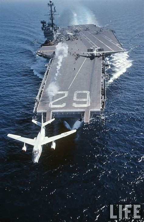 A-3 Skywarrior launch from USS Independence | Navy aircraft carrier, Aircraft, Us navy ships