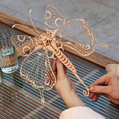 Mechanical Puzzle Magnetic DIY Creative Toy Butterfly Puzzle - Etsy