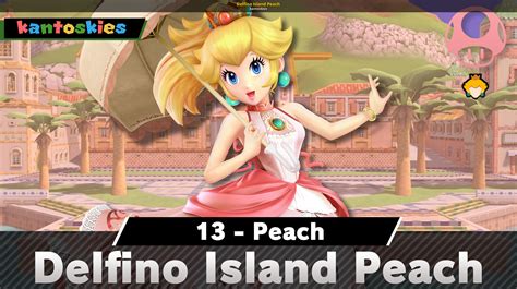 Delfino Island Peach [Super Smash Bros. Ultimate] [Mods]