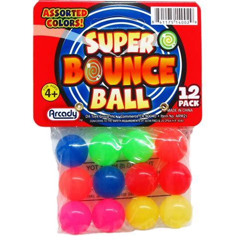 Wholesale 12 Piece 0.75" High Bouncing Balls (SKU 2349099) DollarDays