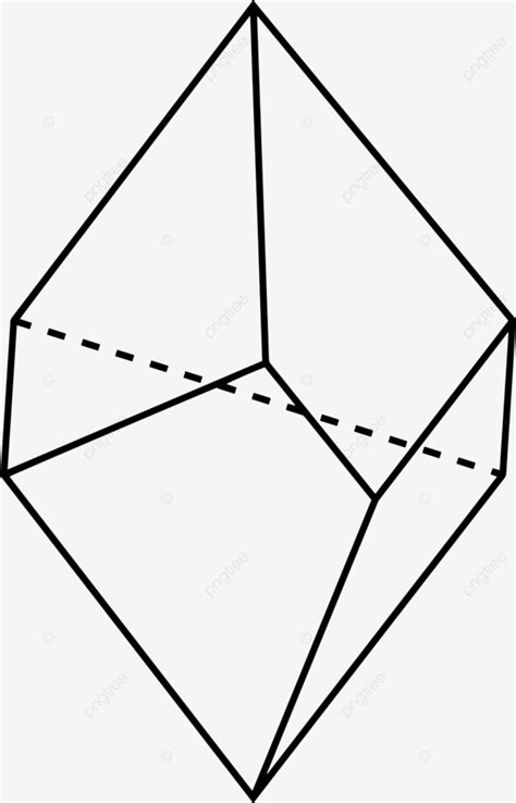 Trigonal Trapezohedron Vintage Illustration Vintage Crystal Scalenohedron Vector, Vintage ...