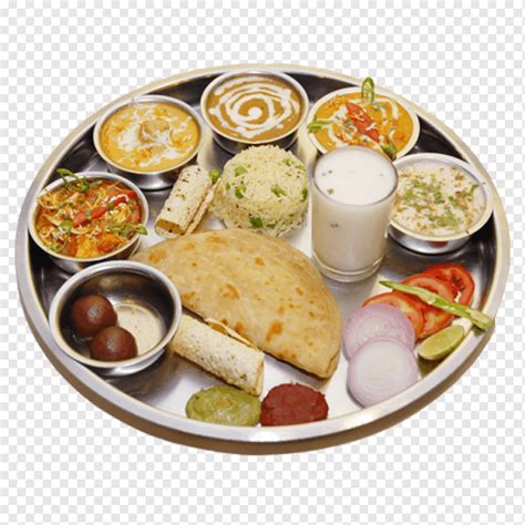 Indian Thali plate, Vegetarian cuisine Indian cuisine Punjabi cuisine ...