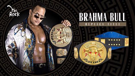 The Rock WWE Replica Title Belt | FighterXFashion.com