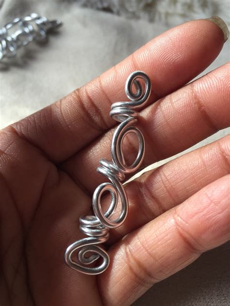 Silver Color Loc Jewelry Hair Jewelry Dreadloc Jewelry - Etsy