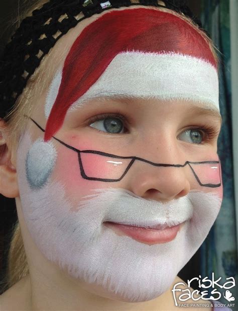 Pin by Griselda Bernardino on ᏰᏋᎯᏌﾒ ᏉiᎦᎯᎶᏋᎦ | Christmas face painting ...