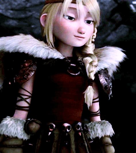 an animated character with blonde hair and braids