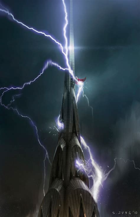 Primeros espectaculares diseños concept art de Los Vengadores obra de Steve Jung y Nathan ...