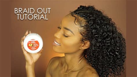 BRAID OUT TUTORIAL | CURLS UNLEASHED - YouTube