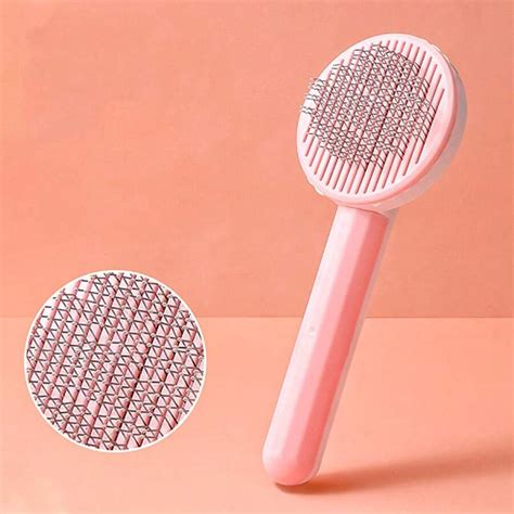Pet Self-Cleaning Comb Cat To Remove Floating Hair Pet Cleaning Needle Comb Dog Hair Removal ...
