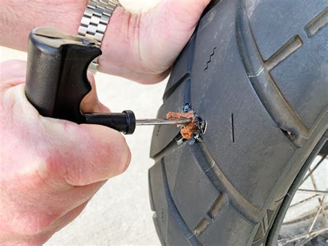 How to Plug and Repair a Tubeless Motorcycle Tire | Rider Magazine