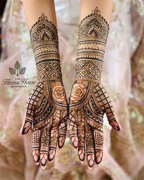 floral henna design - ShaadiWish