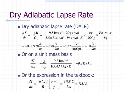 PPT - Session 2, Unit 3 Atmospheric Thermodynamics PowerPoint ...