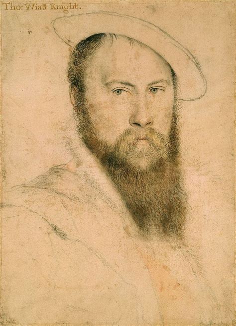 Sir Thomas Wyatt (1) by Hans Holbein the Younger - List of portrait ...