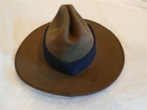 JOHN BARDSLEY & SONS FUR FELT AUSSIE HAT AUSTRALIA L… - Gem