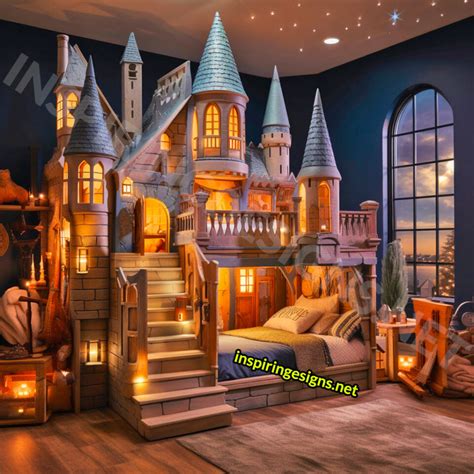 These Giant Harry Potter Hogwarts Castle Kids Beds Bring the Wizarding World To Your Bedroom ...