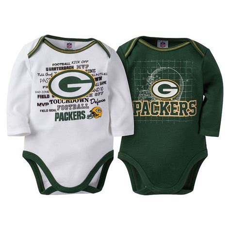 Baby Green Bay Packers 2-Pack Bodysuits | Packers baby, Green bay packers, Nfl green bay