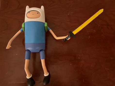 CARTOON NETWORK ADVENTURE Time Poseable Face Changing Finn 10" Figure With Sword $9.99 - PicClick