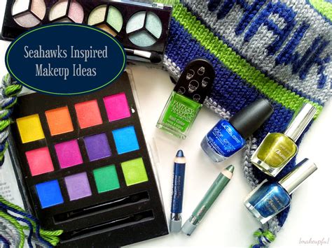 Seahawks Inspired Makeup Ideas | {makeupfu}