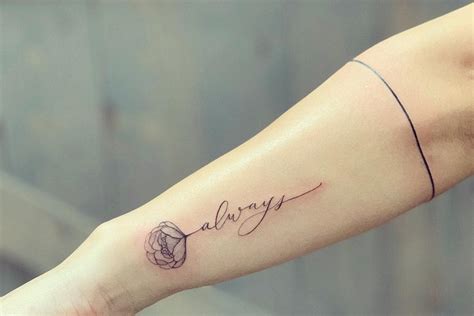 Top 51 Best Always Tattoo Ideas - [2021 Inspiration Guide]