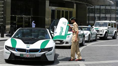 Police patrol in luxury cars in Dubai | CTV News