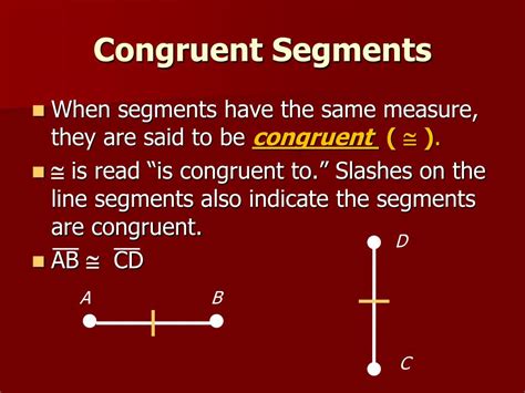 PPT - 1.2 Use Segments and Congruence PowerPoint Presentation, free download - ID:6904166