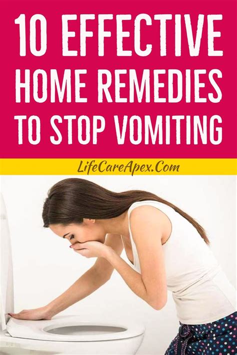 10 Effective Home Remedies To Stop Vomiting - | Home remedies, Vomiting ...