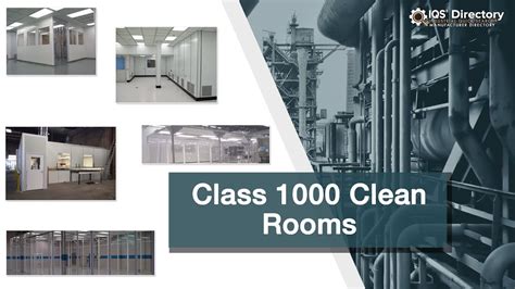 Class 1000 Clean Room Manufacturers, Suppliers, and Industry ...