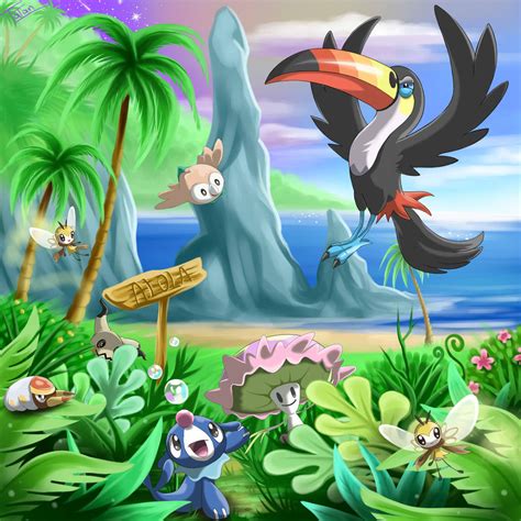 Alola Pokemon Sun Pokemon Moon by tatanRG on DeviantArt