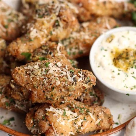 Better-Than-Restaurant Garlic Parmesan Wings - Crispy & Bold