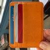 Slim Fine Leather Card Holder, Our Complete Range of Colours, Real Leather, Credit Card Holder ...