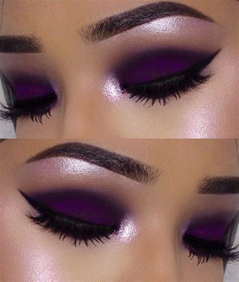 24+ Best Deep Purple Eye Makeup - makeuptu.com | Purple makeup, Eye ...