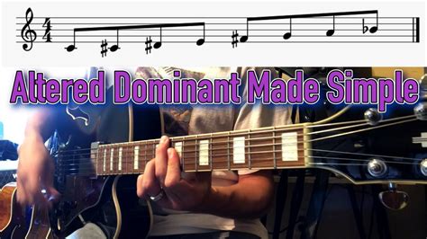 The Octatonic Scale - Easy Jazz Guitar Lesson - YouTube