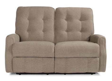 Flexsteel - 2882-60H - Devon Fabric Power Reclining Loveseat with Power ...