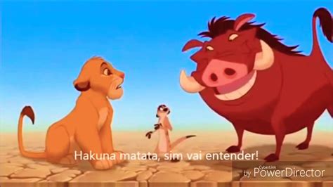 Hakuna Matata-Karaokê Português Brasil - YouTube