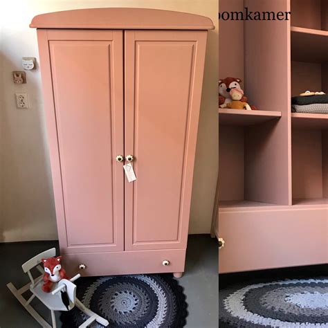 Kinderkamer kledingkast | Kast kinderkamer, Meisjeskamer, Roze slaapkamer