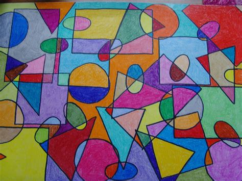 geometric shapes art - Google Search | Geometric shapes art, Shape art, Art lessons