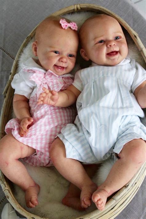 The Maizie as girl/boy twins, their so cute! | Bebês renascidos ...